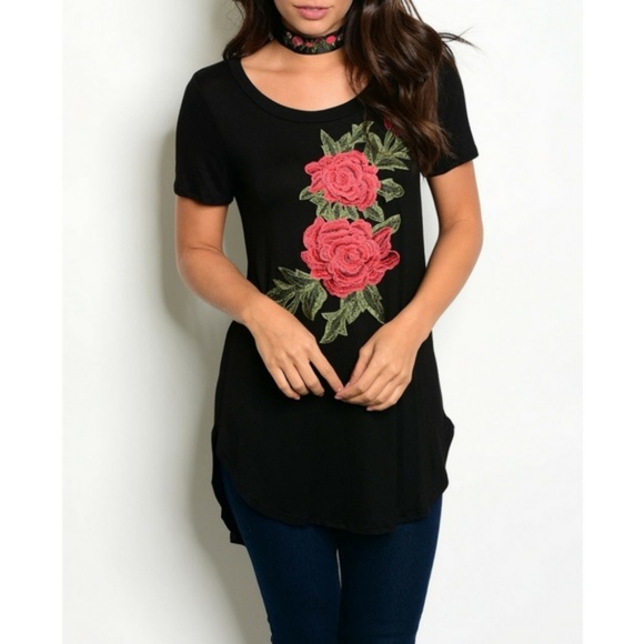 🎉🎊HP🎉🎊Rose Top - Picture 1 of 7